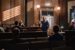 Professional liability courtroom